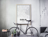 Dublin Custom Map Poster