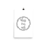 Bless Our Nest Poster