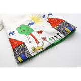 Cartoon Design Girls Coat