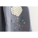 Winter Pullover Sweaters Cloud  Cartoon Girls