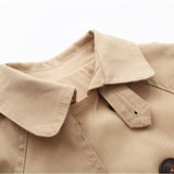 Double Breasted Trench Coat  for Girls and Boys Coat