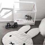 Rabbit Blanket and Play Rugs - Nordic Nursery Decor