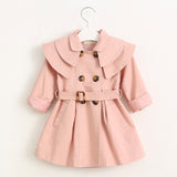 Trench Coat With Waist Belt Girls