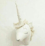 Unicorn Head Wall Mount - Nordic Nursery Decor