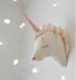 Unicorn Head Wall Mount - Nordic Nursery Decor