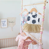 Wooden Clothes Hanger - Nordic Nursery  Decor