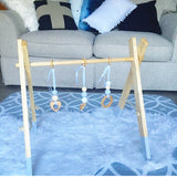 Baby Play Toy Wooden Handmade - Nordic Nursery Decor