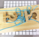 Nordic Style Wooden Shoes Shelves  - Nursery Decor