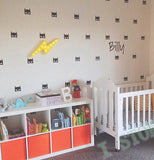 Super Hero Batman Removable Wall Stickers - Boys Nursery Decor