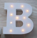 Letters Alphabet LED Lamp - Nordic Nursery Decor