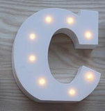 Letters Alphabet LED Lamp - Nordic Nursery Decor