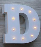 Letters Alphabet LED Lamp - Nordic Nursery Decor