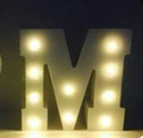 Letters Alphabet LED Lamp - Nordic Nursery Decor