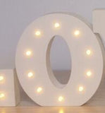 Letters Alphabet LED Lamp - Nordic Nursery Decor