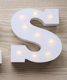 Letters Alphabet LED Lamp - Nordic Nursery Decor