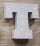Letters Alphabet LED Lamp - Nordic Nursery Decor