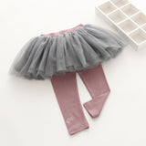Tutu Skirt + Leggings Set Girls