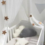 Baby Bed Canopy Curtain - Nordic Nursery Decor