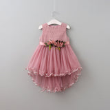 Princess Flowers Dress Girls