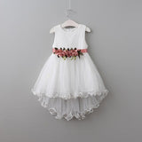 Princess Flowers Dress Girls