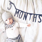 Banner Stickers with Complete Alphabet Letter Number Symbol - Nordic Nursery Decor