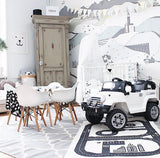 Boys Road Mats Game Play  Mat  - Nordic Nursery Decor