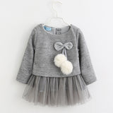 Baby Pom Pom Sweater Dress