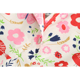 Brid&Flowers Hooded Raincoat Girls