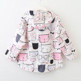 Hooded Raincoat Girls