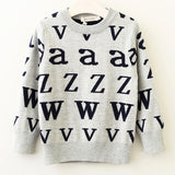 Letter Sweater Boys and Girls