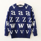 Letter Sweater Boys and Girls