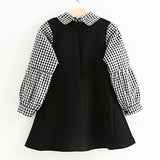 Plaid Schoolgirl Dress Girls