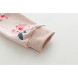 Floral Sweatshirt + Tutu Skirtpants Girls Set