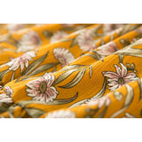 White Shirt + Floral Printing Dress Girls Set