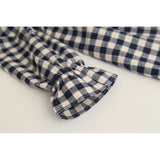 Embroidered Plaid Dress Girls