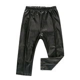 Faux Leather Black Leggings Girls