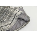 Autumn Plaid Pocket Dress Girls