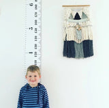 Personalized Removable Height Chart Kid - Nordic Nursery Decor