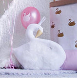 Baby Crown Swan  Pillow - Nordic Nursery Baby Decor