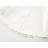 Bow T-shirt + Red Plaid Skirt Girls Set