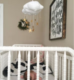 Crib Mobile Hanging Cloud And Star  - Nordic Nursery Decor