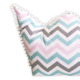 Crown Shape Pillow - Nordic Nursery Decor