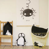 Soft Stuffed Animal Pillow - Nordic Nursery Decor