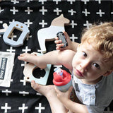 Wooden TV Toy - Nordic Nursery Decor