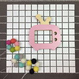 Wooden TV Toy - Nordic Nursery Decor