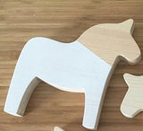 Wooden TV Toy - Nordic Nursery Decor