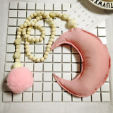 Moon Toy Wall Hanging Decoration - Nordic Nursery Decor