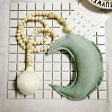 Moon Toy Wall Hanging Decoration - Nordic Nursery Decor