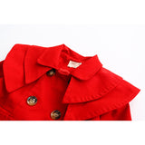 Trench Coat With Waist Belt Girls