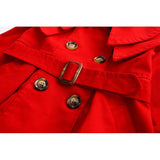 Trench Coat With Waist Belt Girls